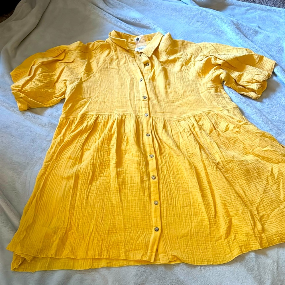 Brand New Peach Love Boutique dress size large